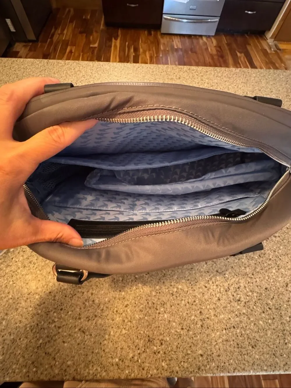 Lo & Sons O.G. 2 Gray Medium Laptop Travel Tote *NWOT*